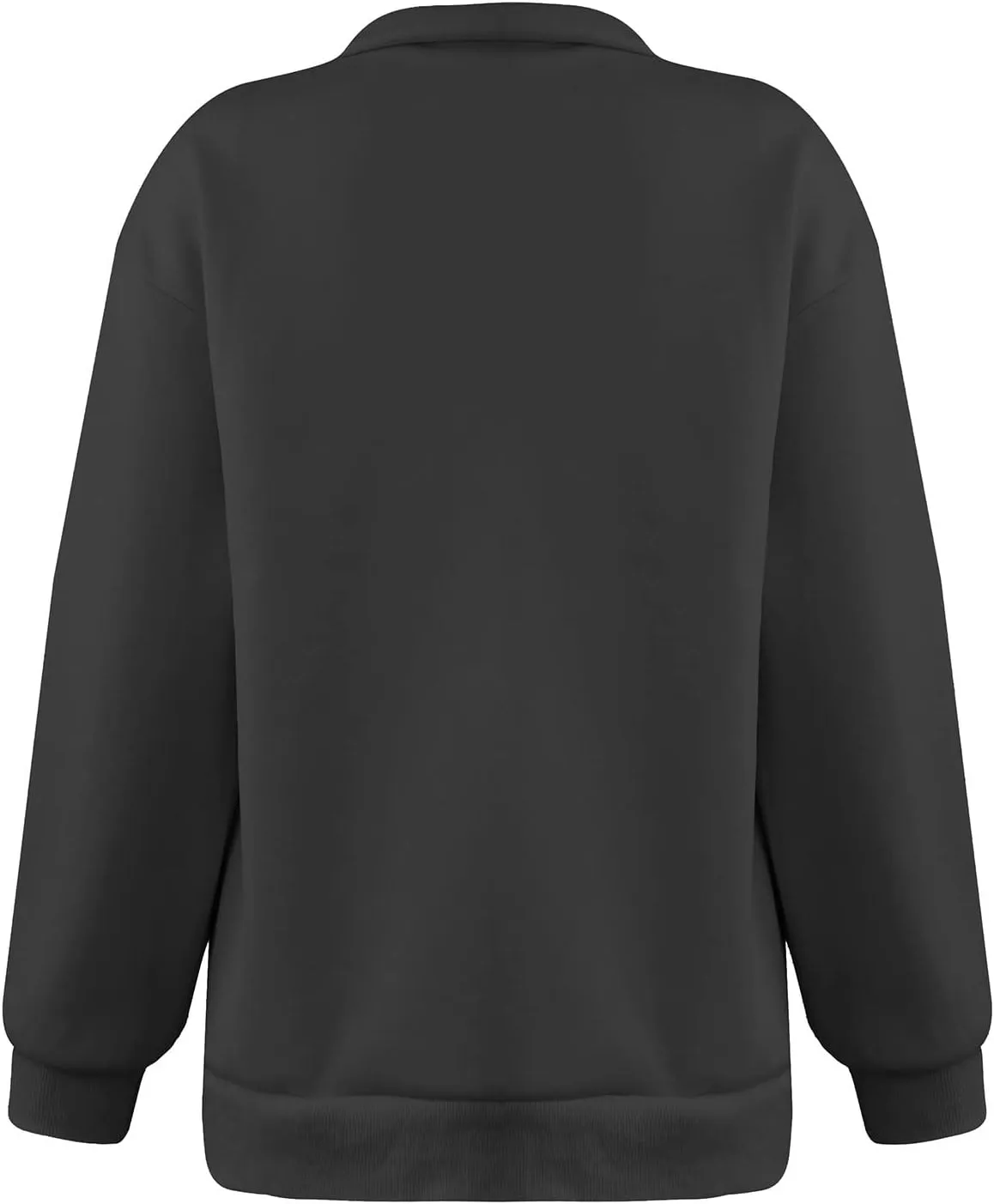 1/4 Zip Pullover Women Drop Shoulder Fleece Oversized Sweatshirt Baggy Comfy Warm Fall Winter Outfits Y2k Streetwear