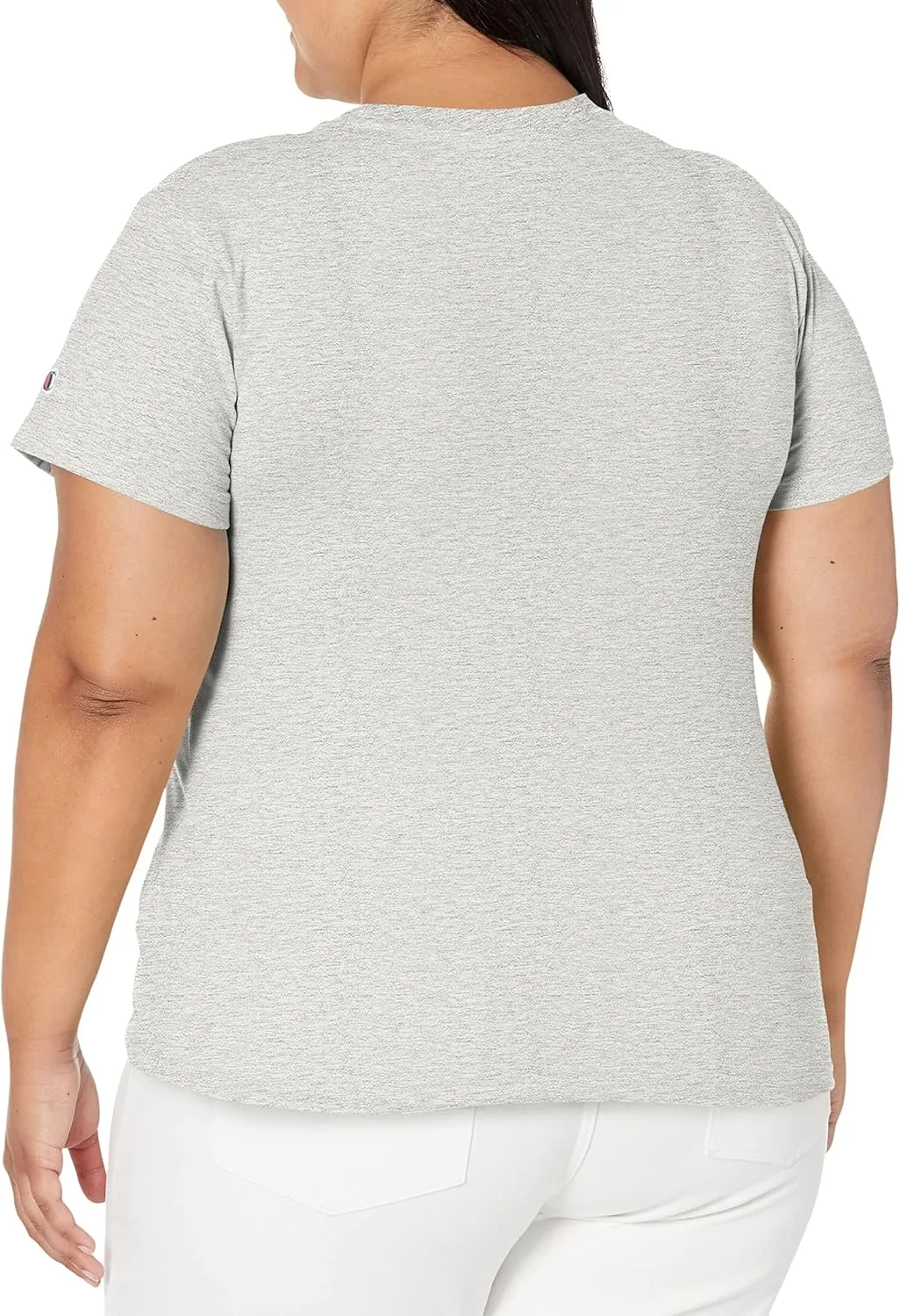Champion Women's T-shirt, Classic Short Sleeve T-shirt, Lightweight Tee for Women, Script Logo (Plus Size Available)