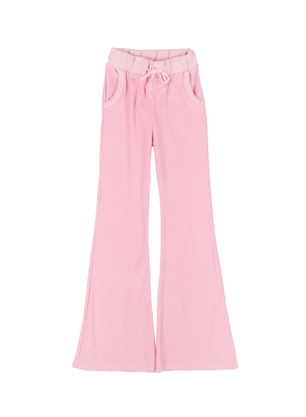 Hot Velvet Bootcut Sweatpants CA503