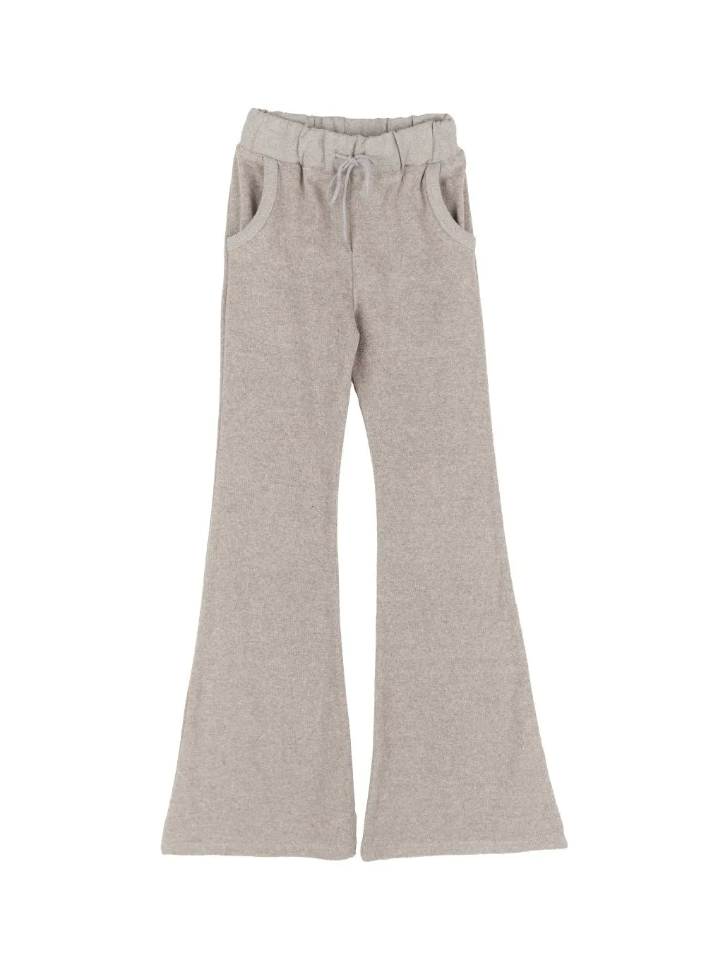 Hot Velvet Bootcut Sweatpants CA503