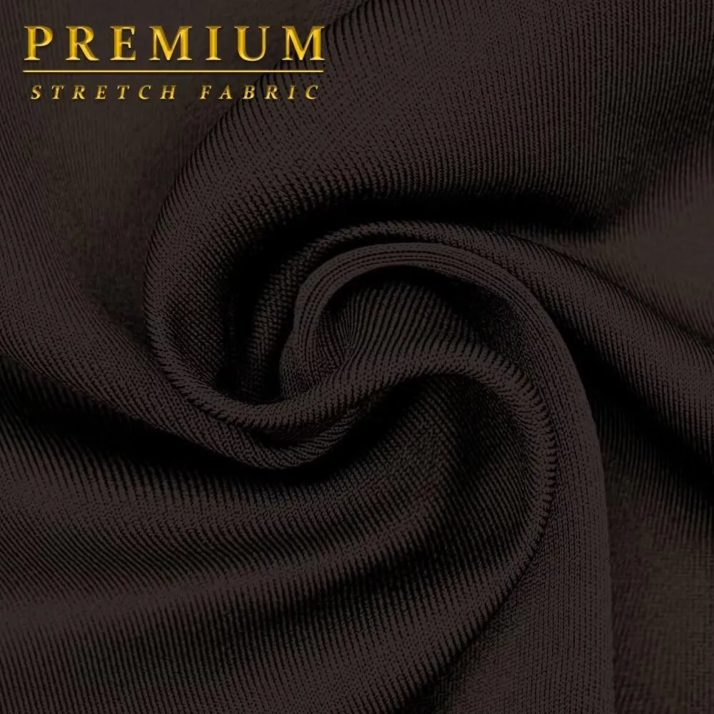 Hybrid & Company Women's Casual Work Office Elegant Open Front Premium Nylon Blazer Jacket