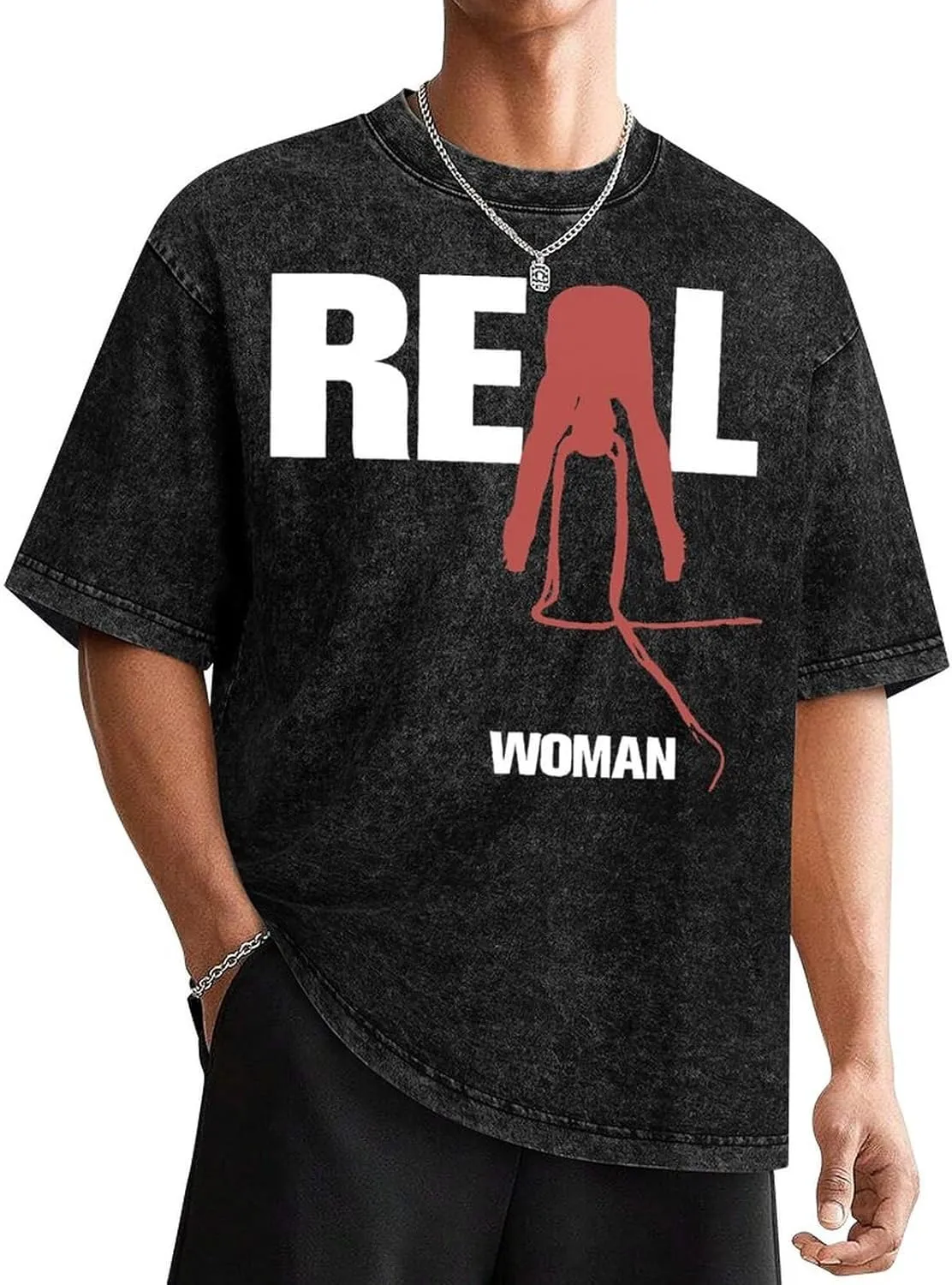 Men Shirt,Rapper Shirts Washed Tshirt Cotton Round Neck T Shirt Oversize T-Shirt for Men Classic Shirts