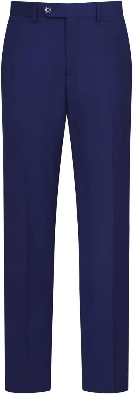 Men's Suits 3 Piece Slim Fit Suit Set Two Buttons Solid Business Suit Jacket Blazer Pants & Vest