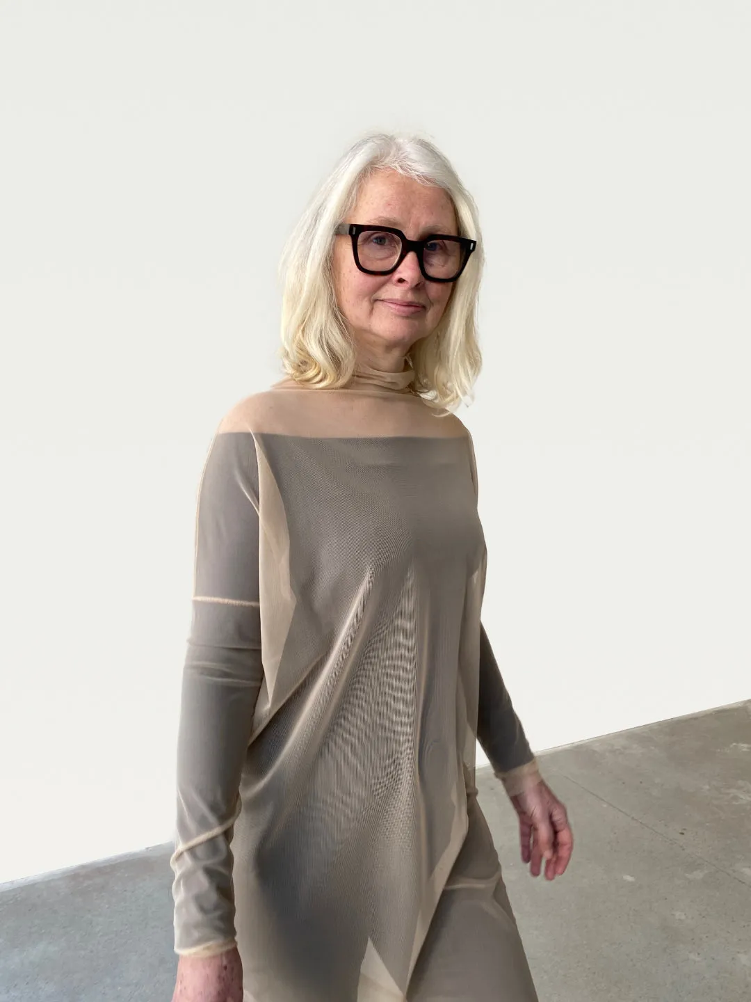 Mesh Overlay in Fawn, small / OG Price: $174.00