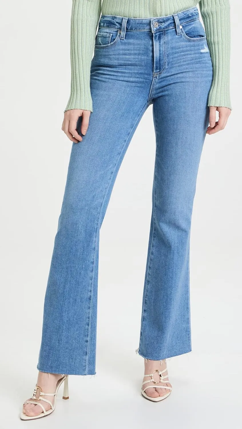 PAIGE Women's High Rise Laurel Canyon Jeans