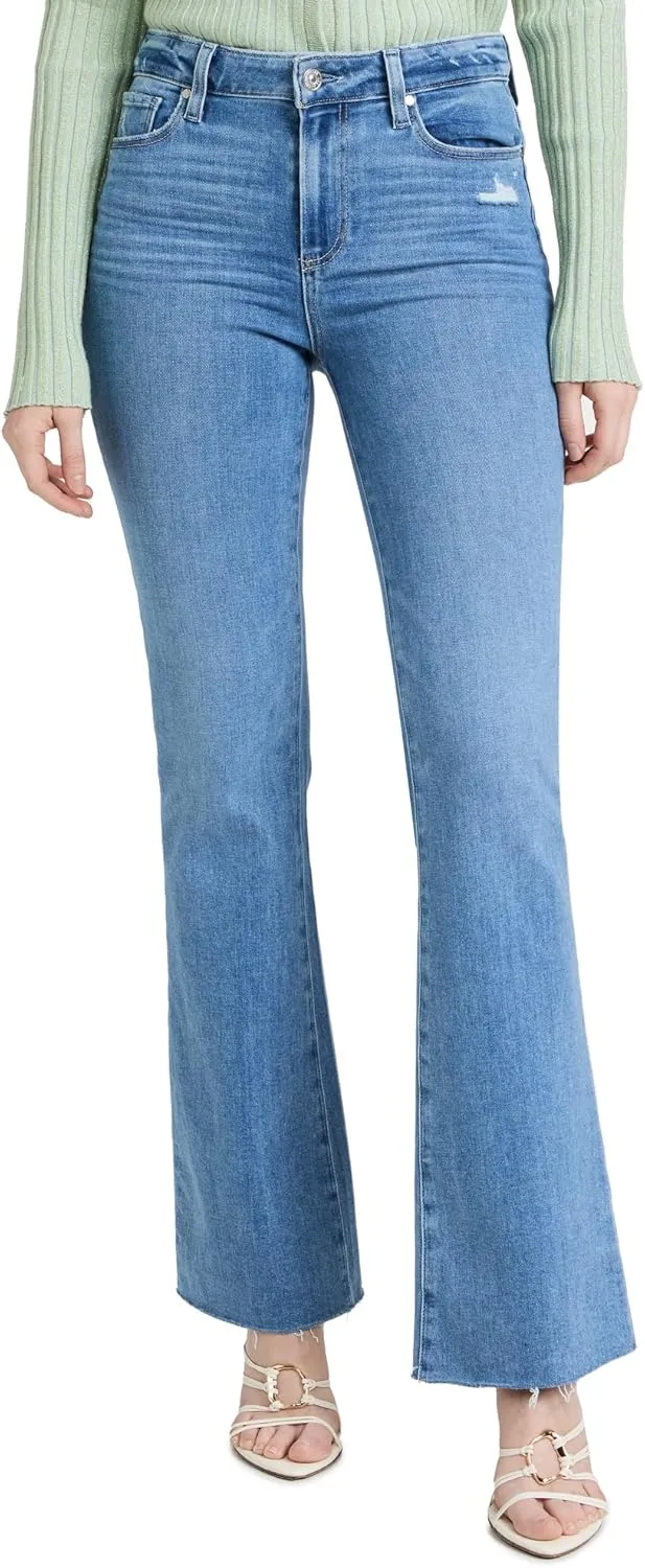 PAIGE Women's High Rise Laurel Canyon Jeans