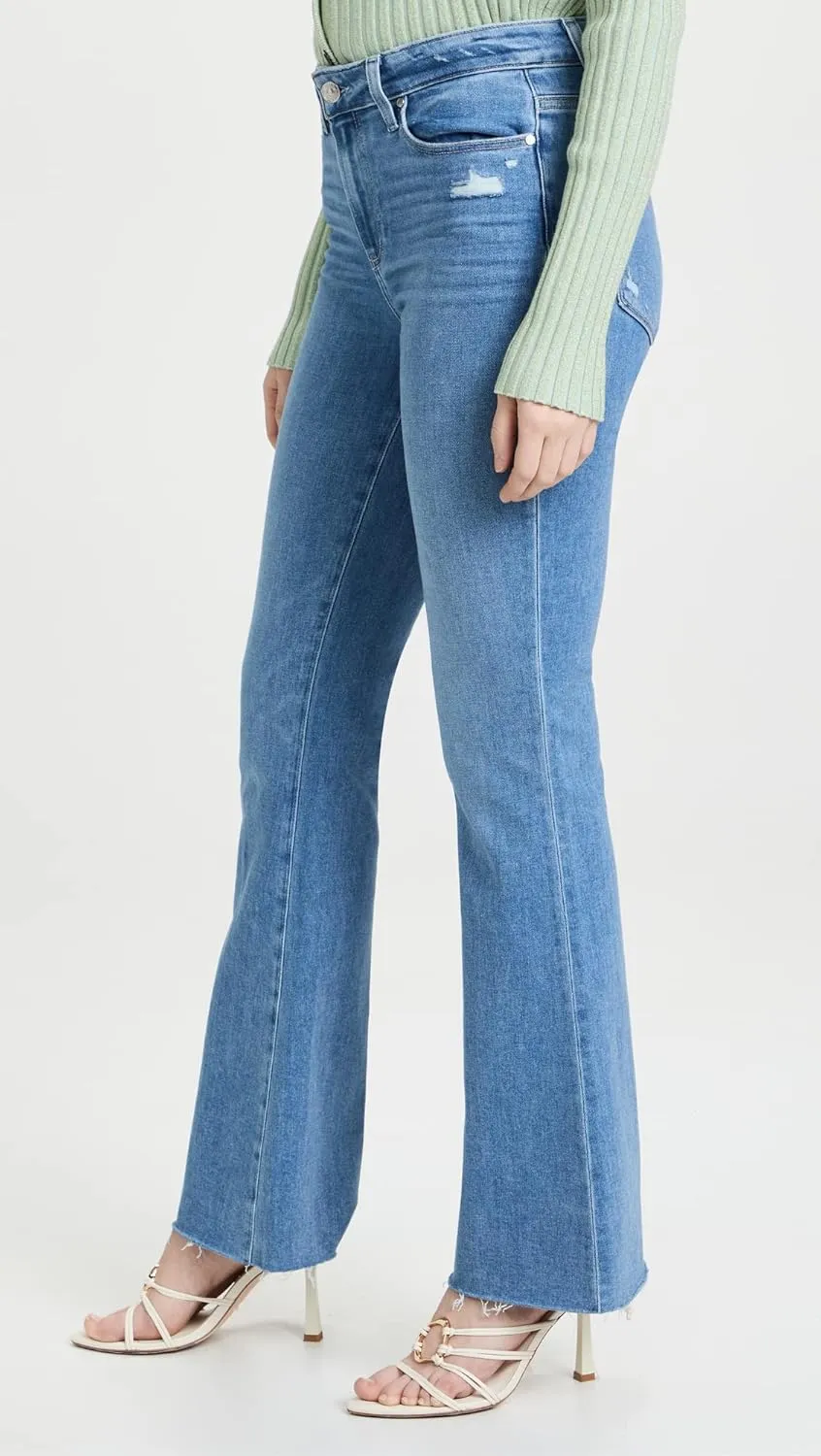 PAIGE Women's High Rise Laurel Canyon Jeans