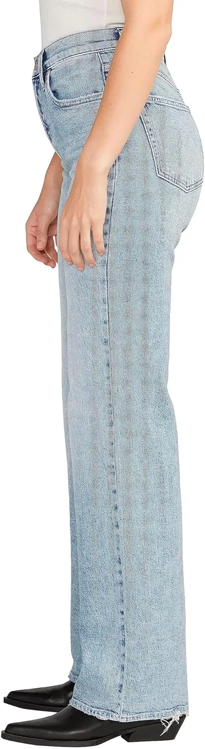 Silver Jeans Co. Women's Highly Desirable High Rise Trouser Leg Jeans