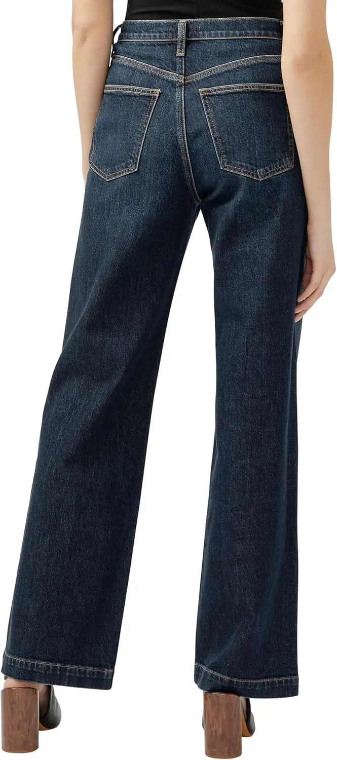 Silver Jeans Co. Women's Highly Desirable High Rise Trouser Leg Jeans