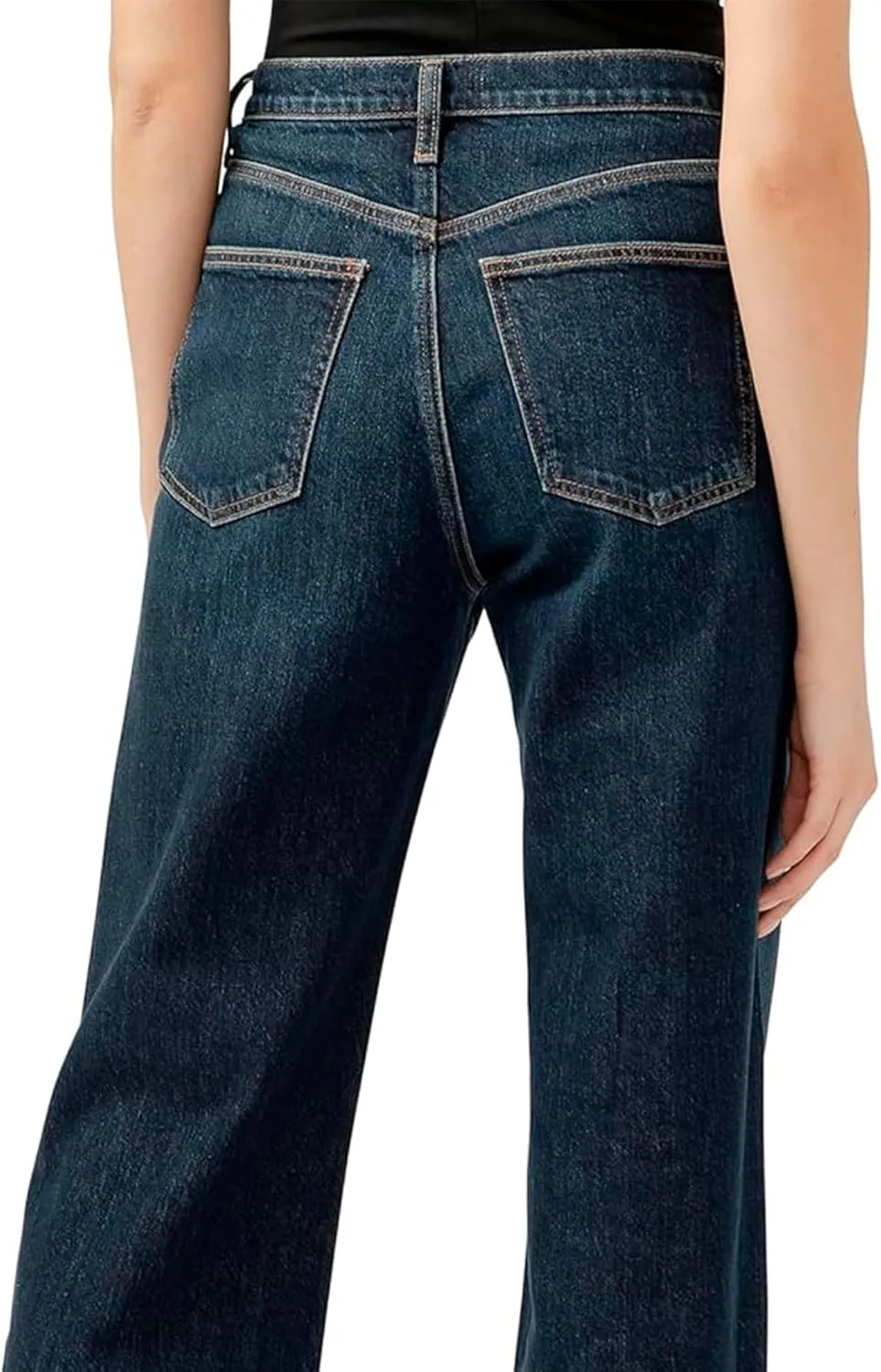 Silver Jeans Co. Women's Highly Desirable High Rise Trouser Leg Jeans