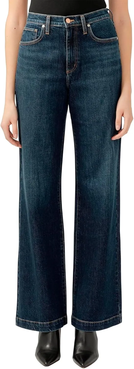 Silver Jeans Co. Women's Highly Desirable High Rise Trouser Leg Jeans