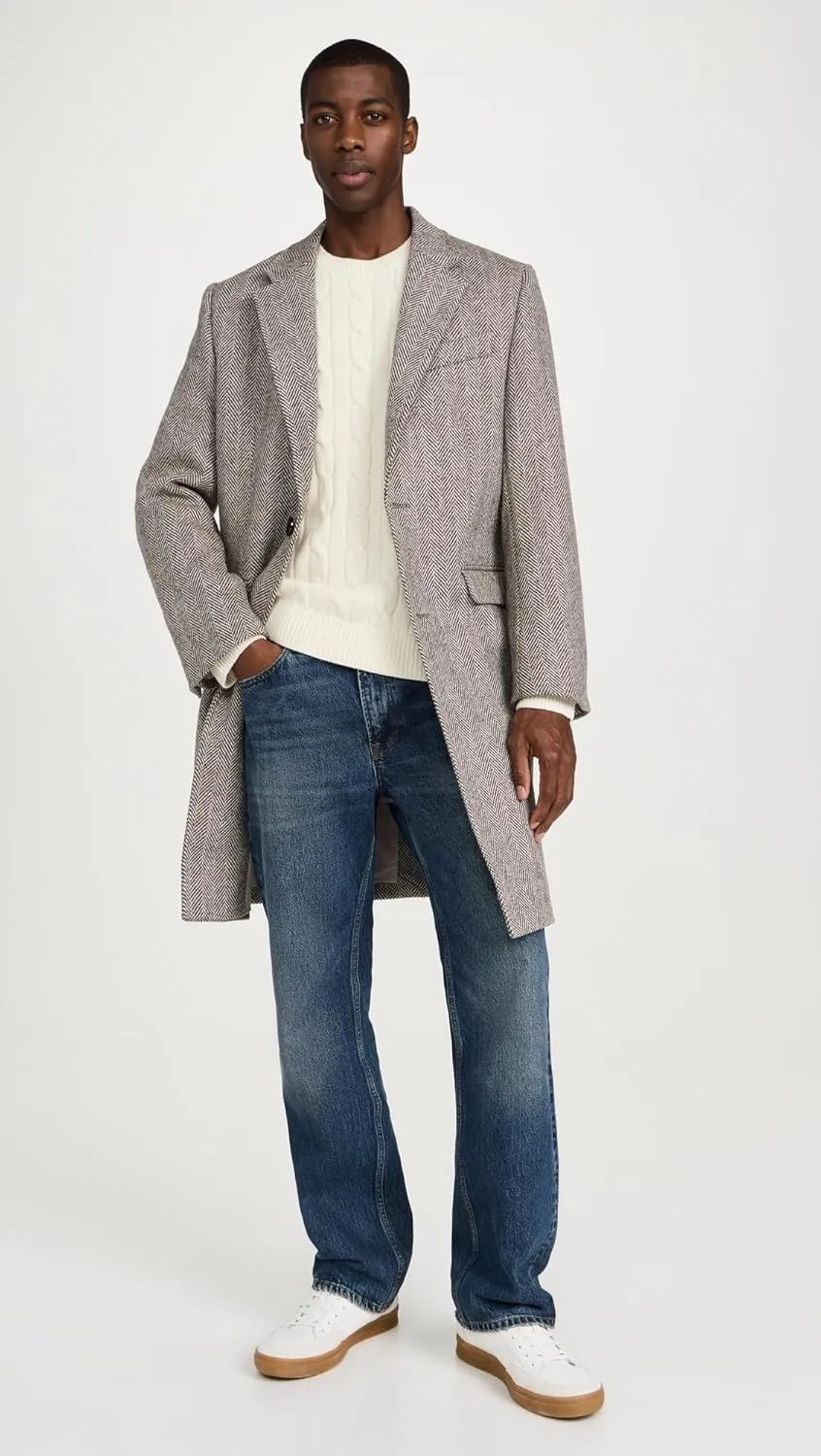 Theory Men's Cable Knit Sweater