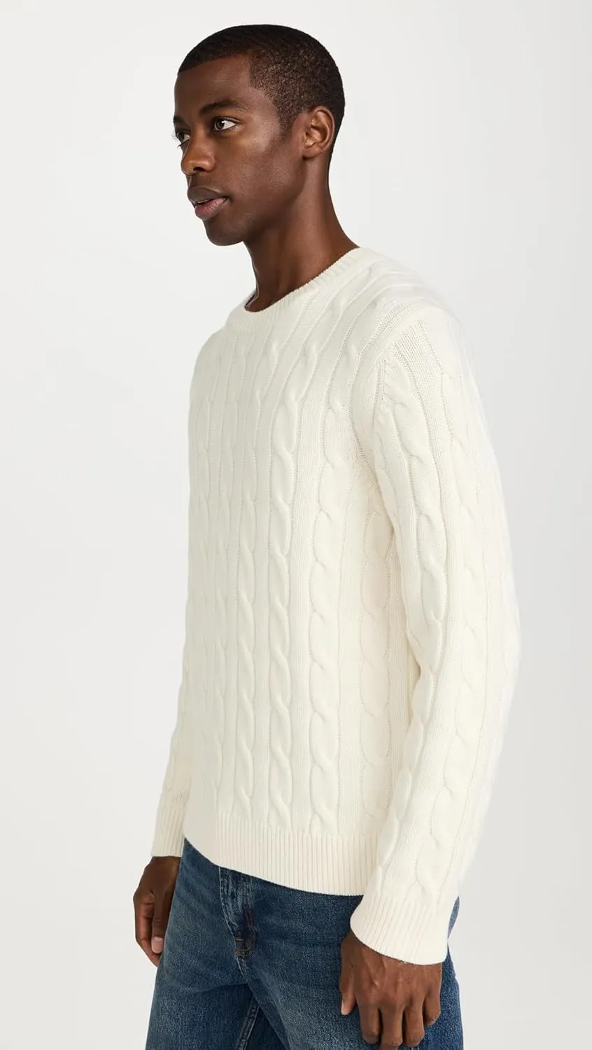 Theory Men's Cable Knit Sweater
