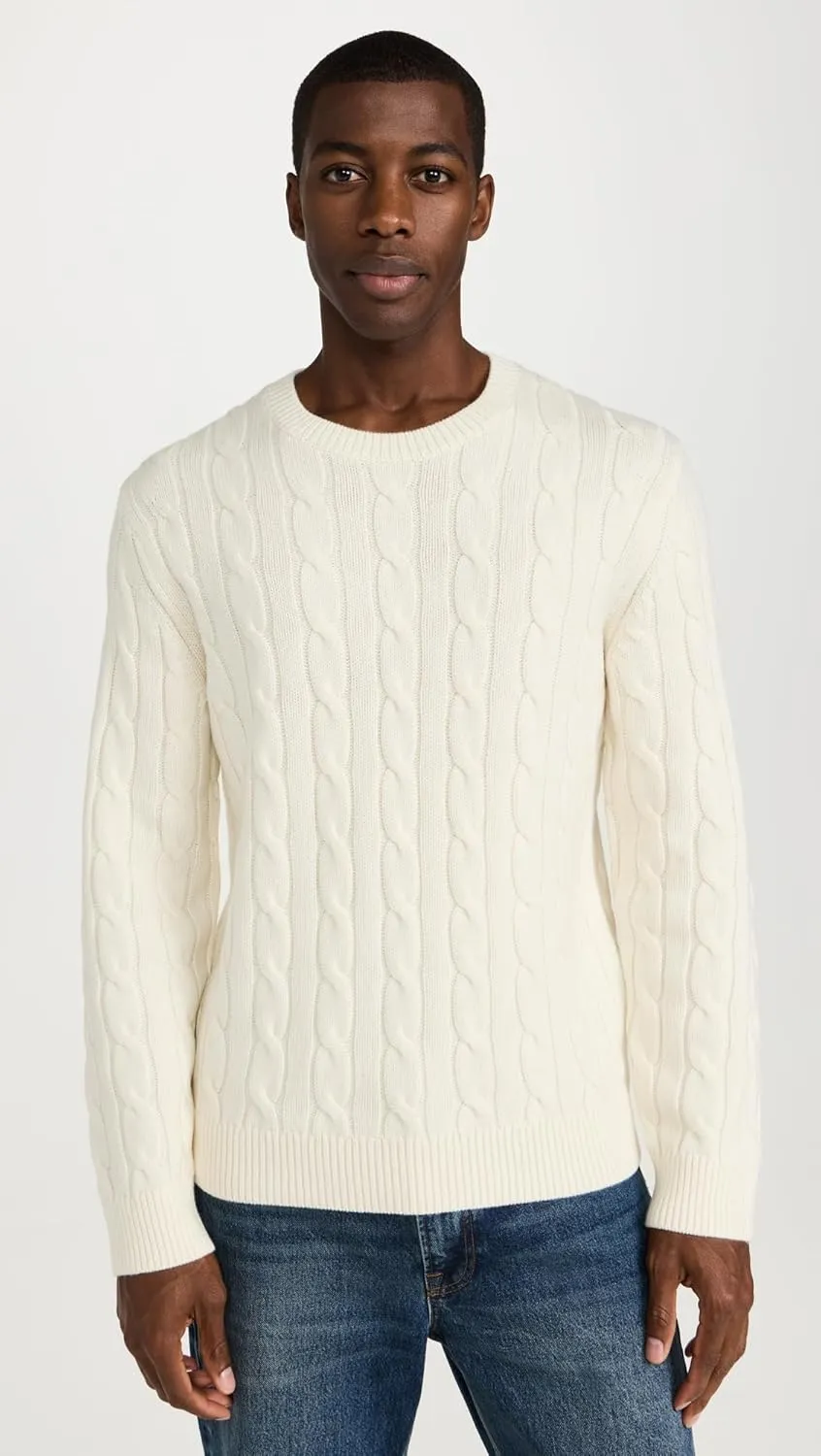 Theory Men's Cable Knit Sweater