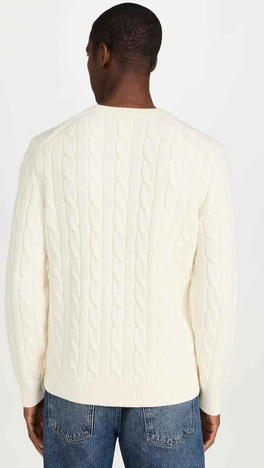 Theory Men's Cable Knit Sweater