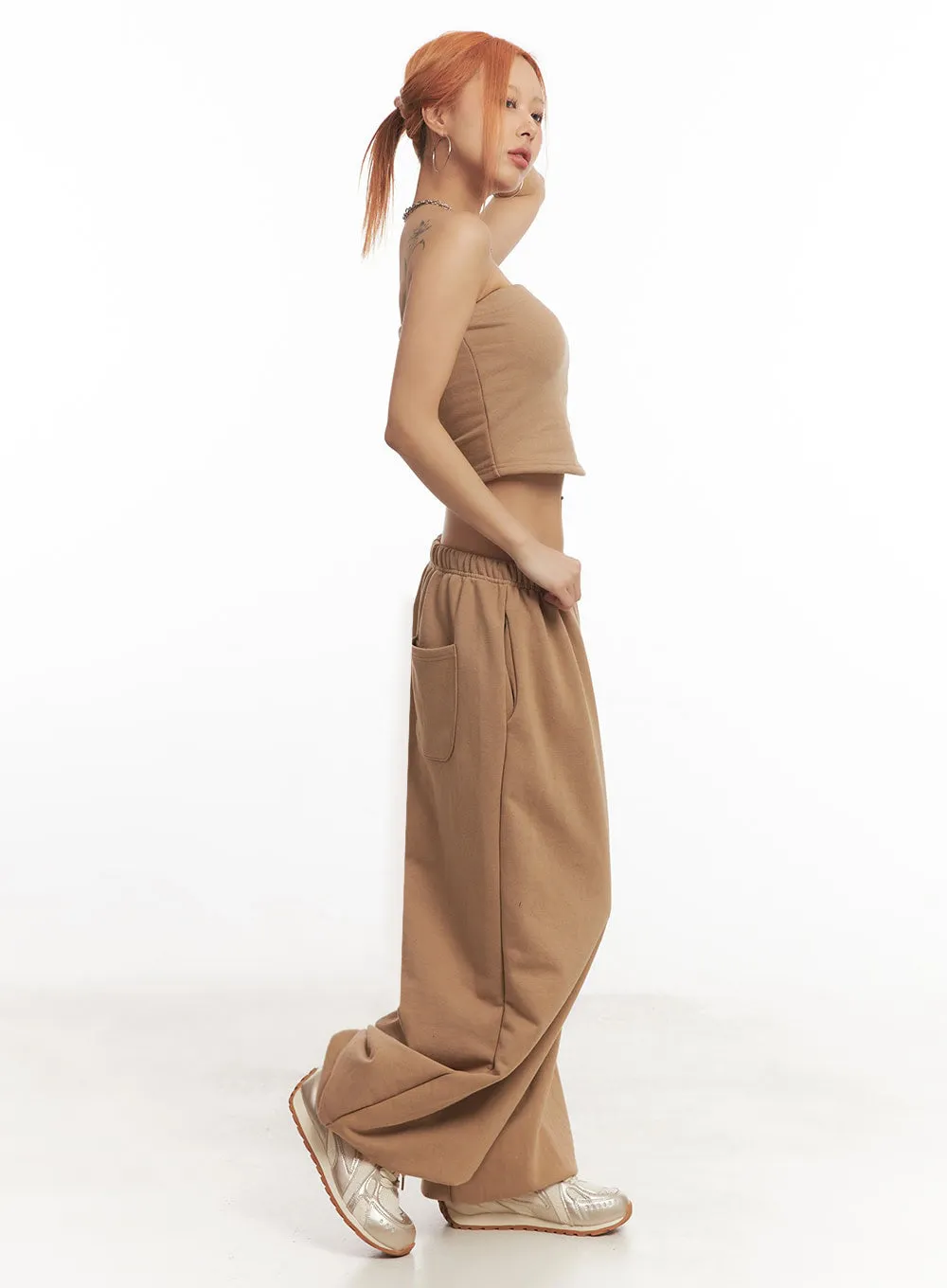 Tube Top & Sweatpants Set IA515