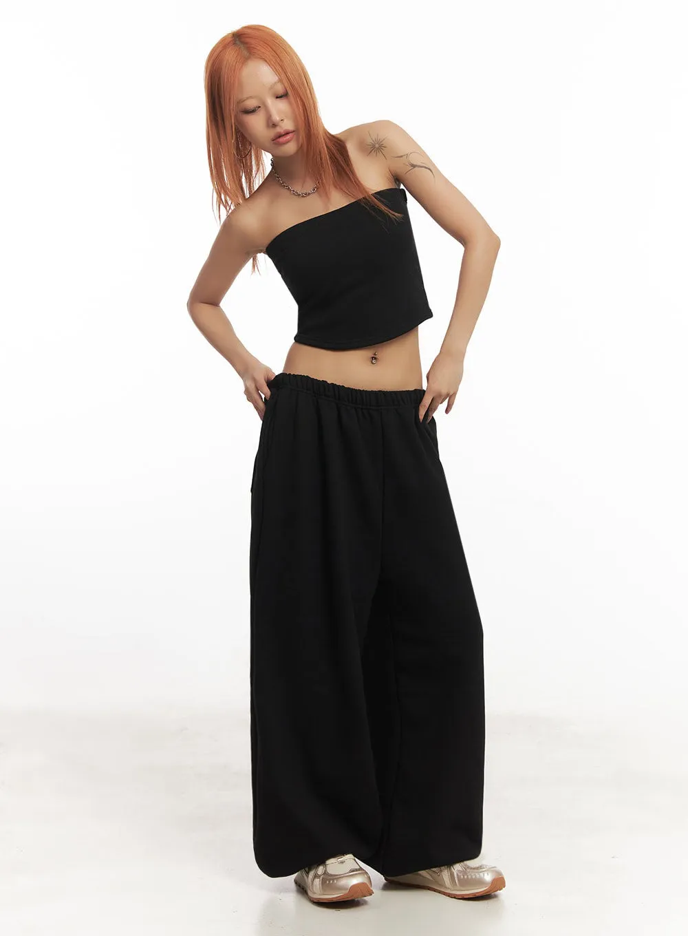 Tube Top & Sweatpants Set IA515