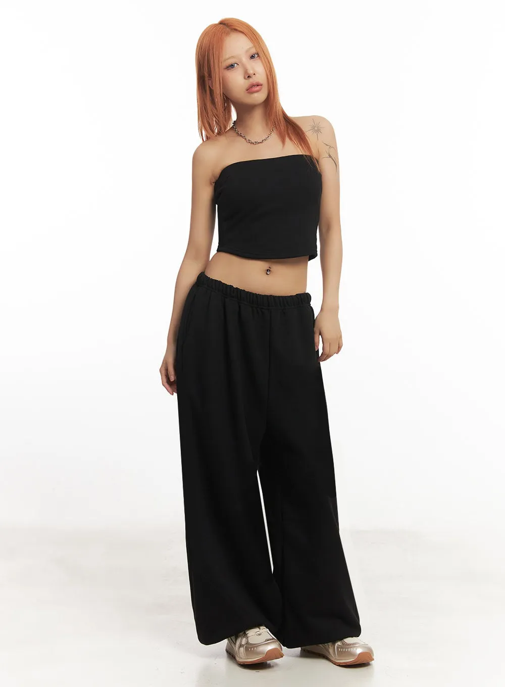 Tube Top & Sweatpants Set IA515