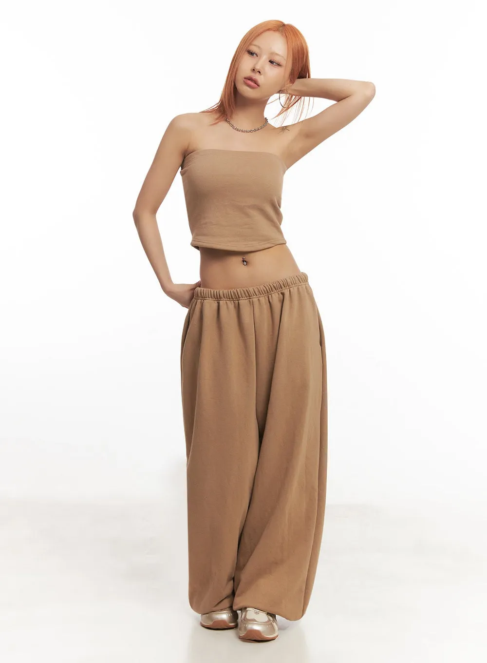 Tube Top & Sweatpants Set IA515