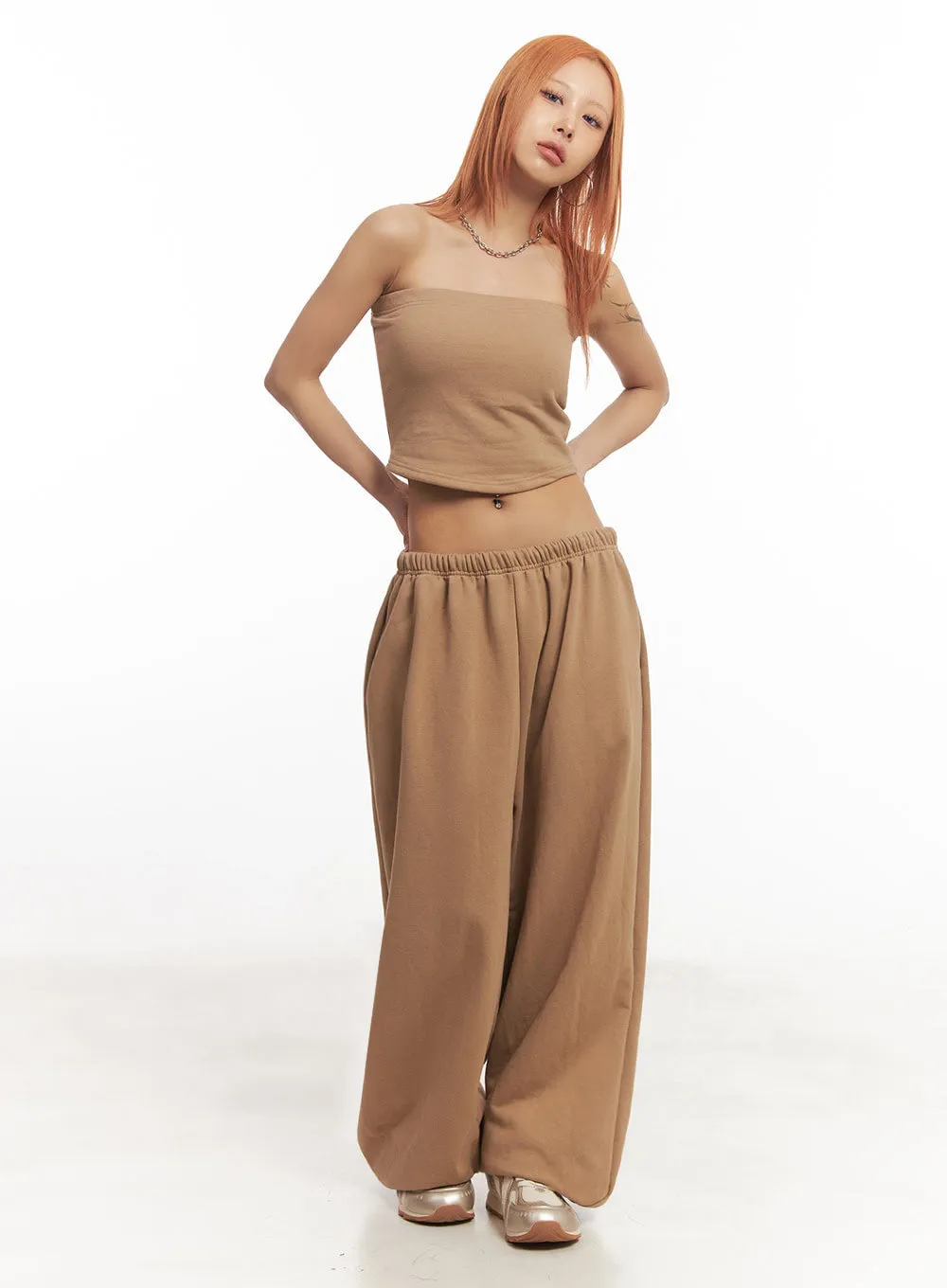 Tube Top & Sweatpants Set IA515