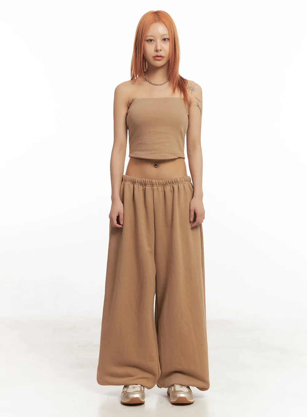 Tube Top & Sweatpants Set IA515