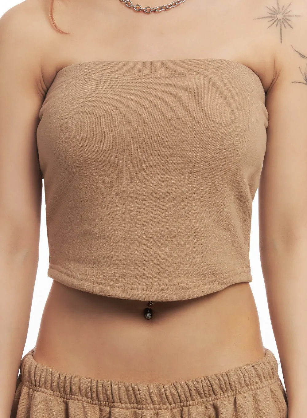 Tube Top & Sweatpants Set IA515