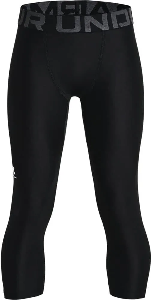 Under Armour Boys' HeatGear Armour 3/4 Leggings