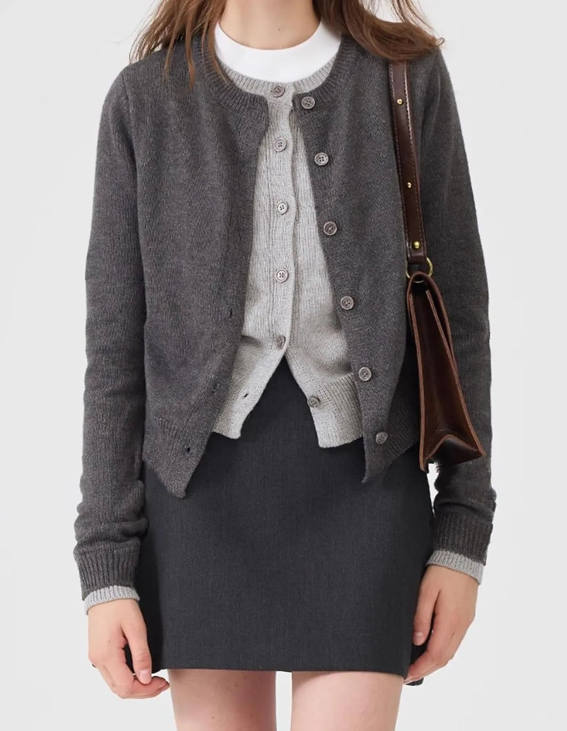 Women's Cable Knit Sweater Vest Button Sleeveless Chunky Sweater Tops