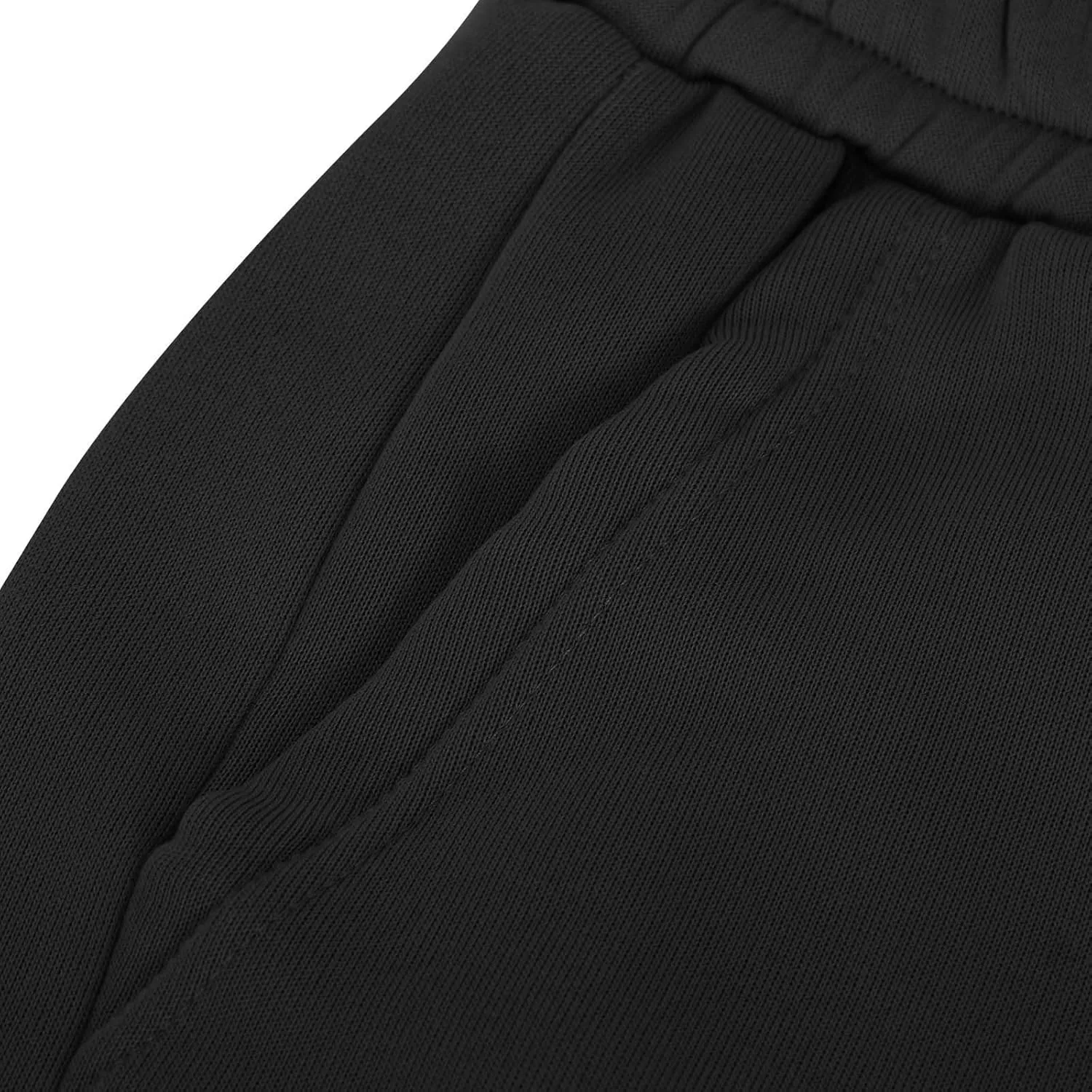 Women's Jogger Pant Fall Trendy Elastic Vertical Crop Solid Pant Straight Leg Ankle Bind Slim Sweatpant with Pocket