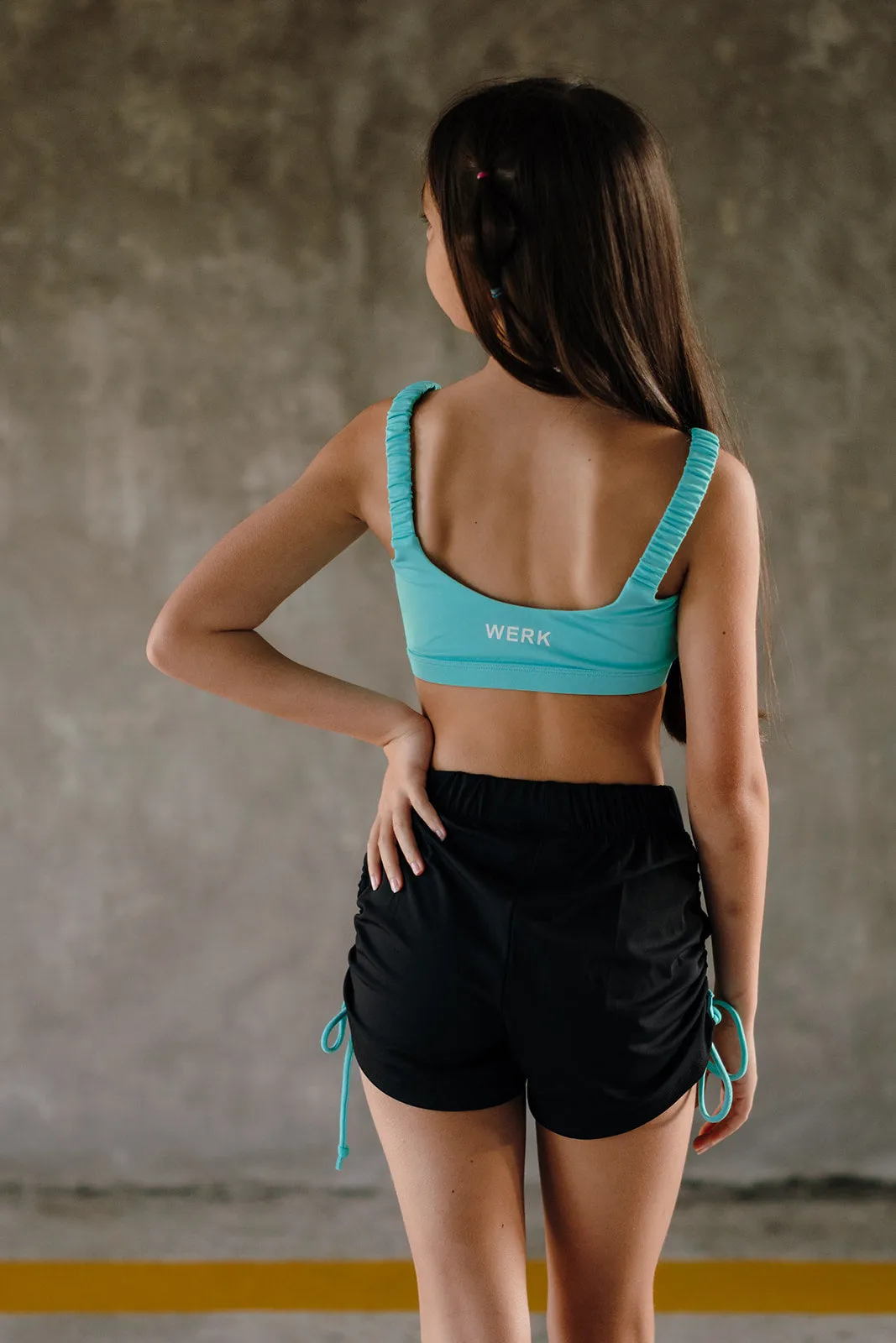 Youth Dazzle String Short with Turquoise String